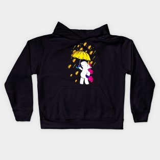 Its Raining Tacos - Funny Unicorn Tacos Kids Hoodie